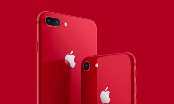 红色版iphone8壁纸下载2张红色版iphone8 8 Plus高清壁 苹果iphone手机技巧大全 八亿电脑网